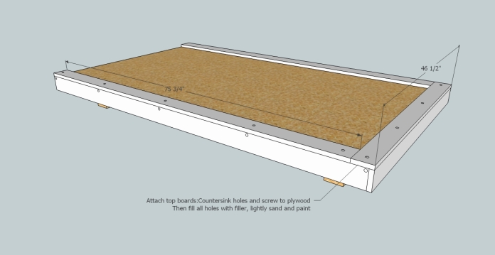Floating Platform Bed Frame Plans