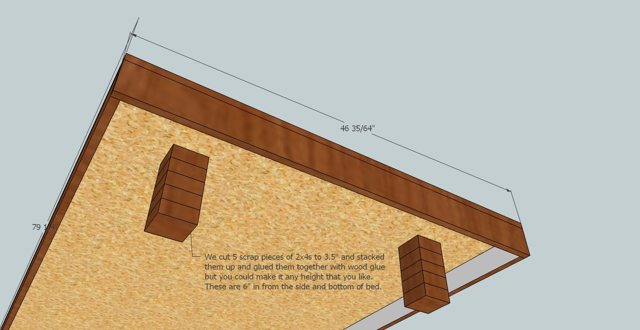 DIY Twin Size Bed Frame Plans