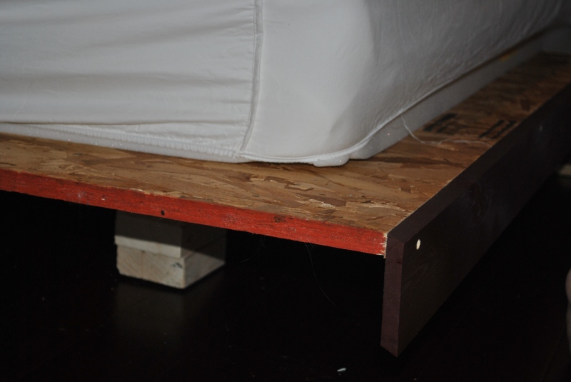 simple platform bed frame plans