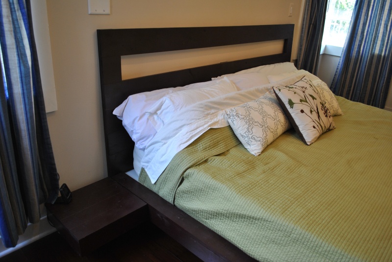 simple king bed frame plans